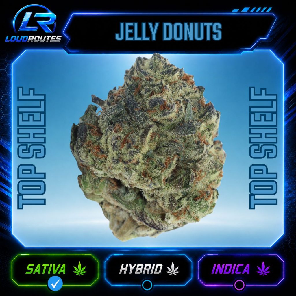 TOP SHELF JELLY DONUTS FLOWER