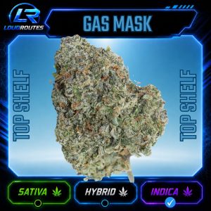 TOP SHELF GASMASK FLOWER